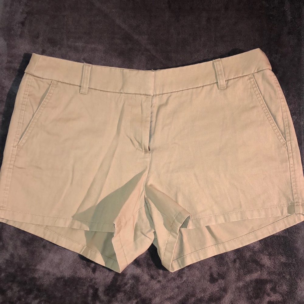 J. Crew Factory 3” Chino Shorts - Khaki